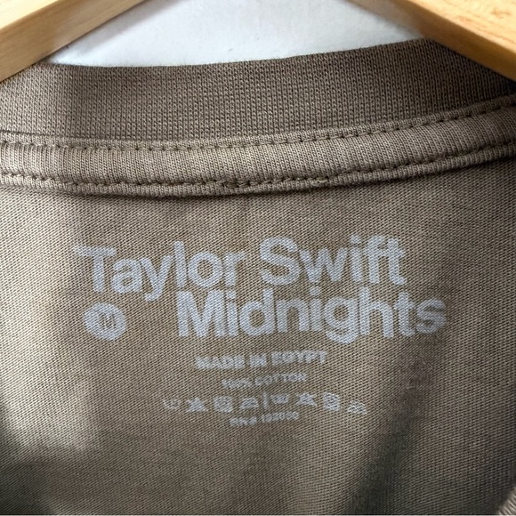 Taylor Swift Midnights Official Tour Tee Shirt Cotton Long Sleeve Crewneck Med - Picture 5 of 7